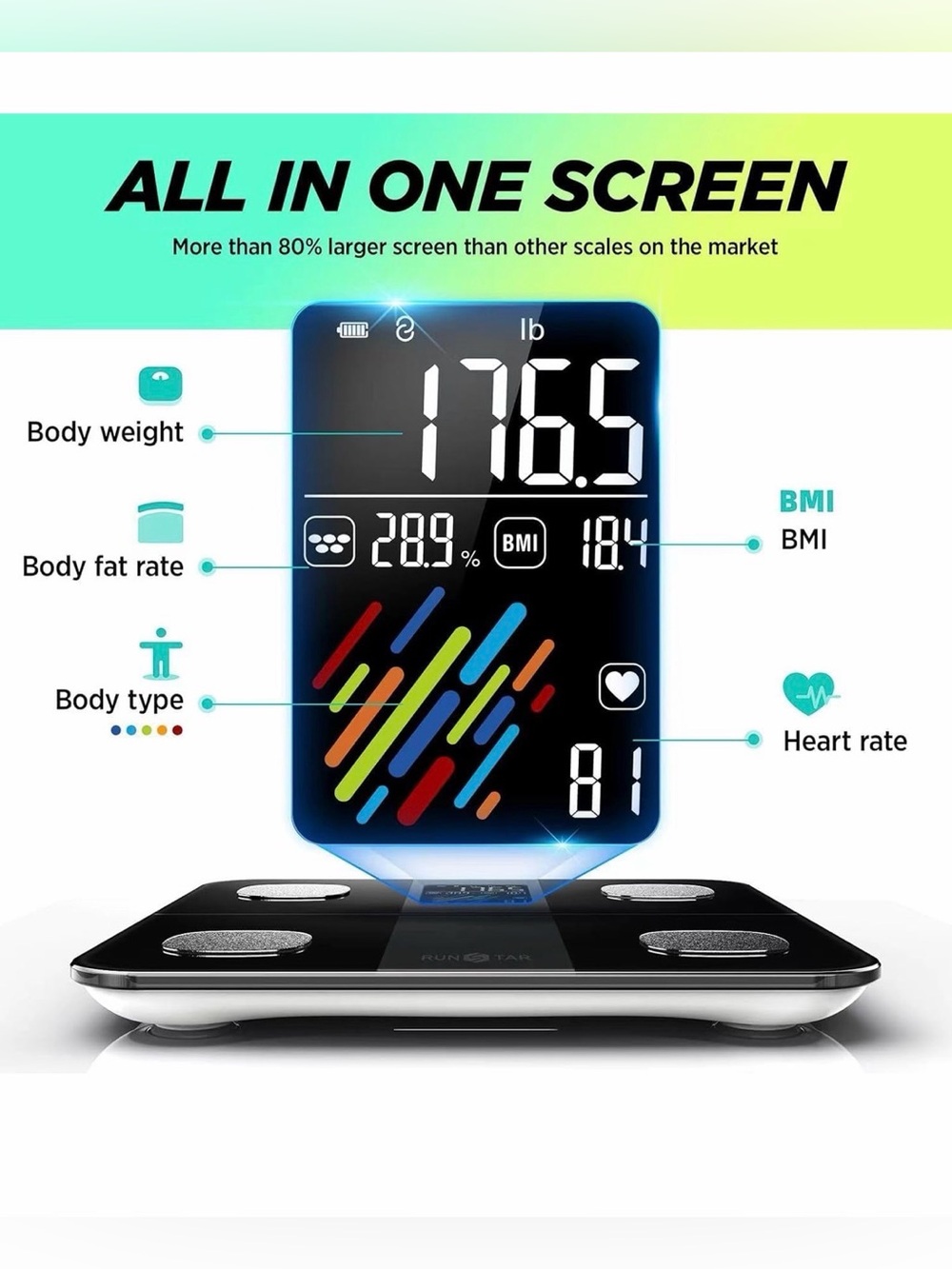 NIB - RunStar Smart Scale - Picture 2 of 7